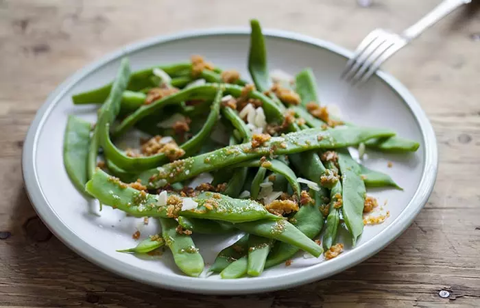 Runner Beans With Parmesan 