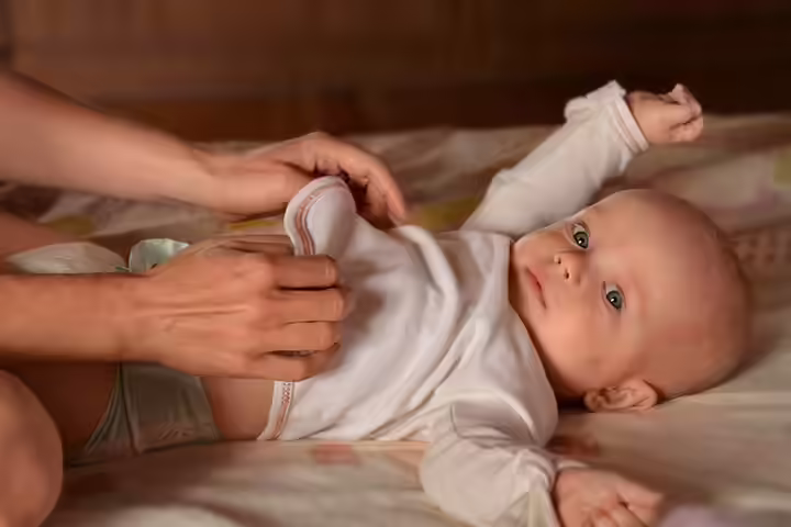Undress Your Baby The Right Way