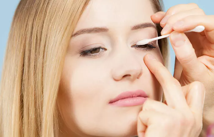 4. Apply Lip Balm On Your Eyelashes And Eyebrows For Thicker Growth