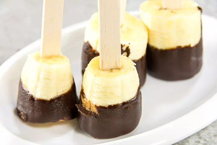 Banana-Choco Pops