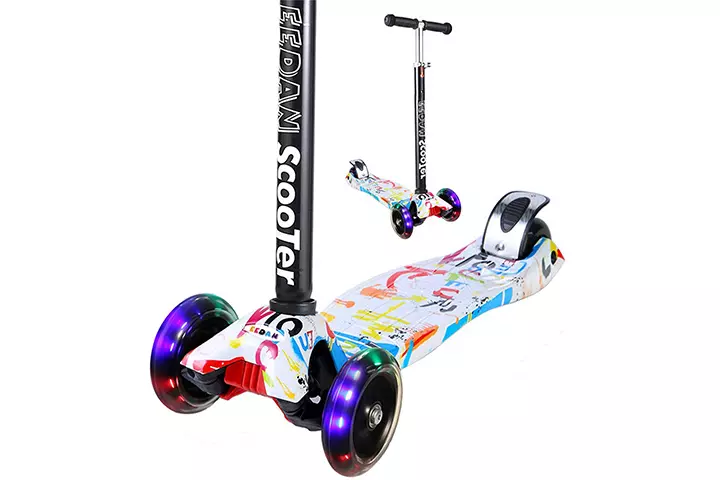 EEDAN Scooter for Kids 3 Wheel T-bar