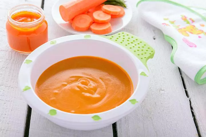 Carrot pulp