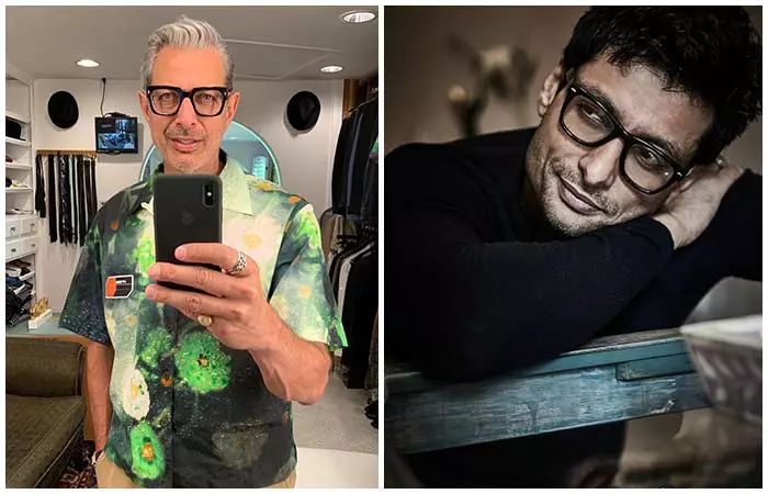 Indraneil Sengupta And Jeff Goldblum