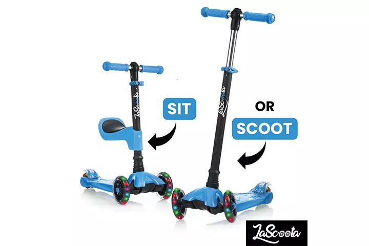 Lascoota 2-in-1 Kick Scooter