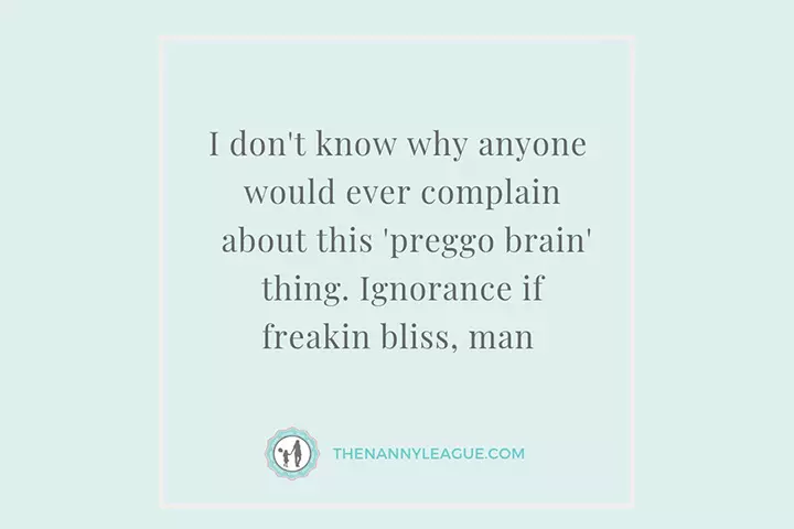 Pregnancy Brain