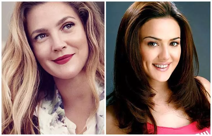 Preity Zinta And Drew Barrymore