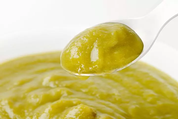 Green beans puree