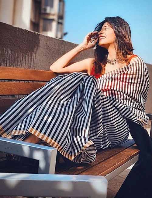 The Striped Cotton Silk