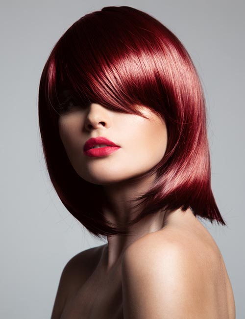 Intense Reddish Maroon