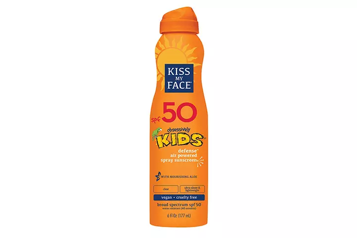 Kiss My Face Kids Defense Continuous Spray Sunscreen