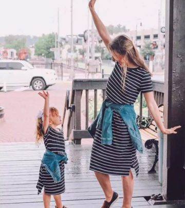 15 Photos Of Kids Twinning With Their Mommies