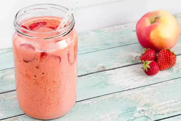 Apple Strawberry Smoothie