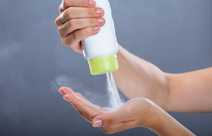 Apply Deodorant On Your Neck Before Blow Drying