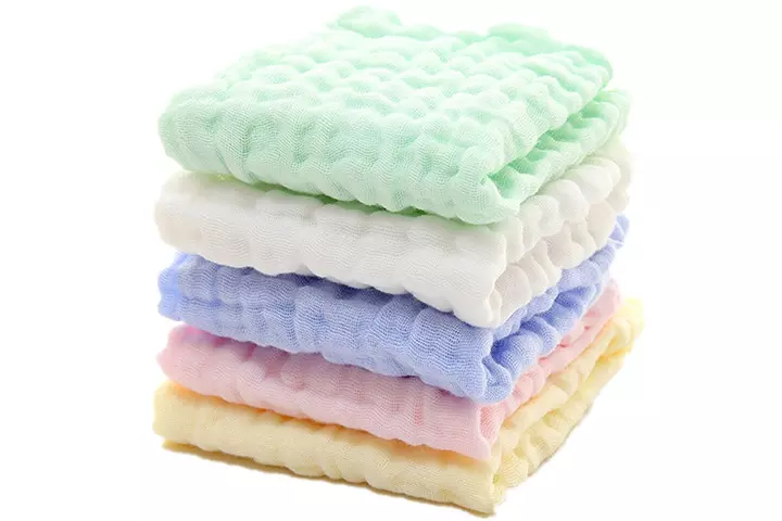 Baby Muslin Washcloths