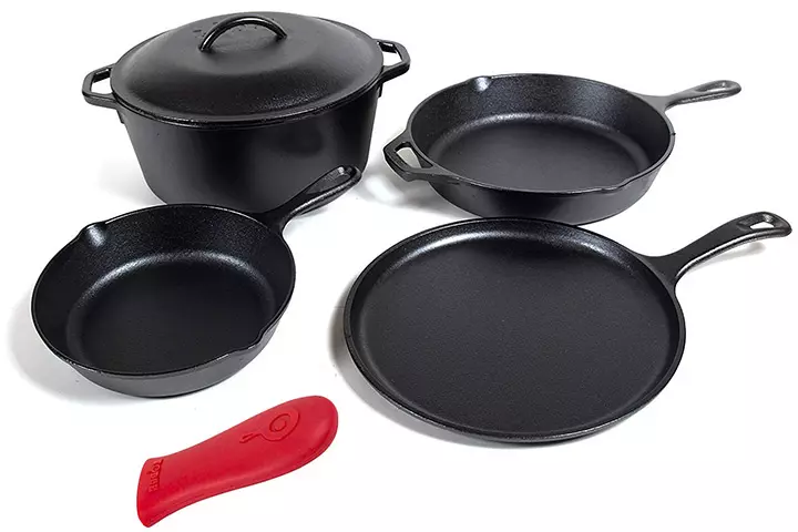 Cast iron kitchen set