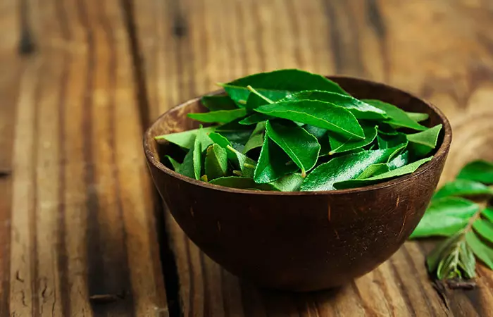 Curry leaf requirements in hair care