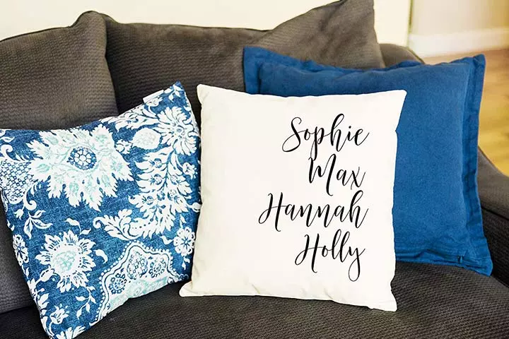 Customized pillow covers