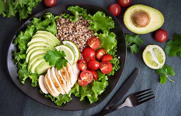Eat a balanced diet