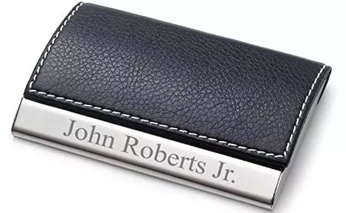 Personalized Business Card Holder