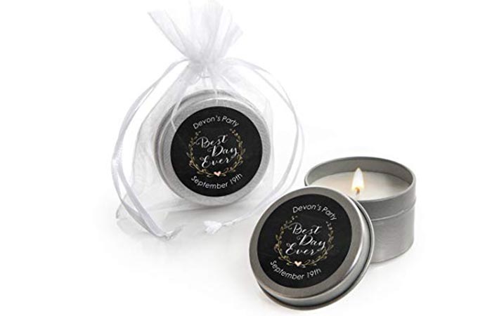 Candle Tins Personalized Candle Tins