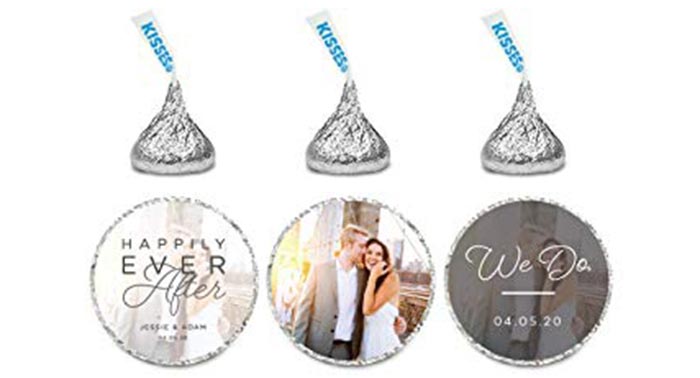 Chocolate Drop Labels With Photo Personalized Chocolate Drop Labels With Photo
