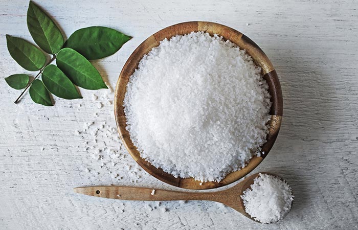 Sea Salt-Coconut Oil Lip Scrub