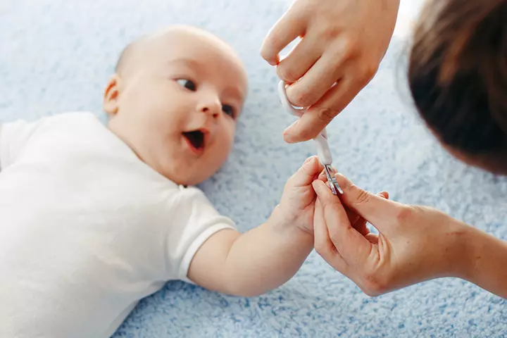 Trimming The Nails For The First Time