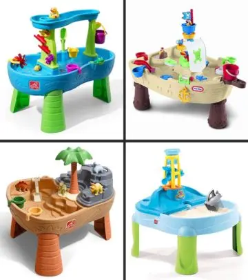 Not only fun but water table games also provide sensory stimulation and peace to children.