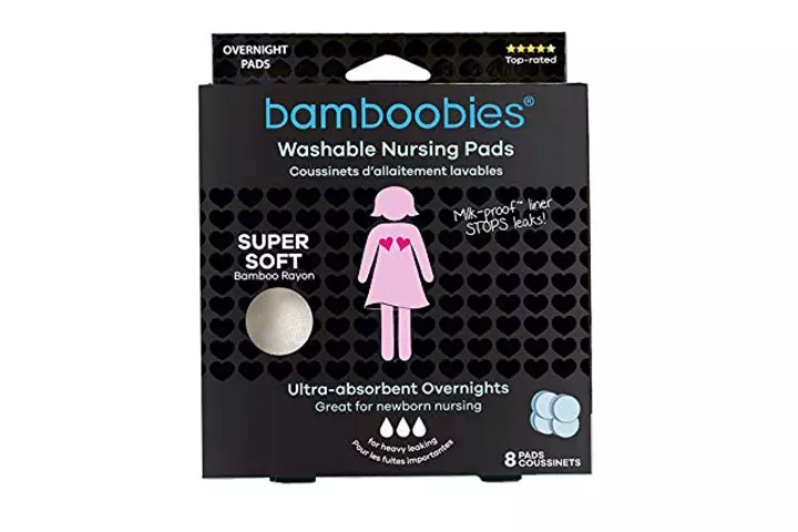 Bamboobies Nursing Pads for Breastfeeding