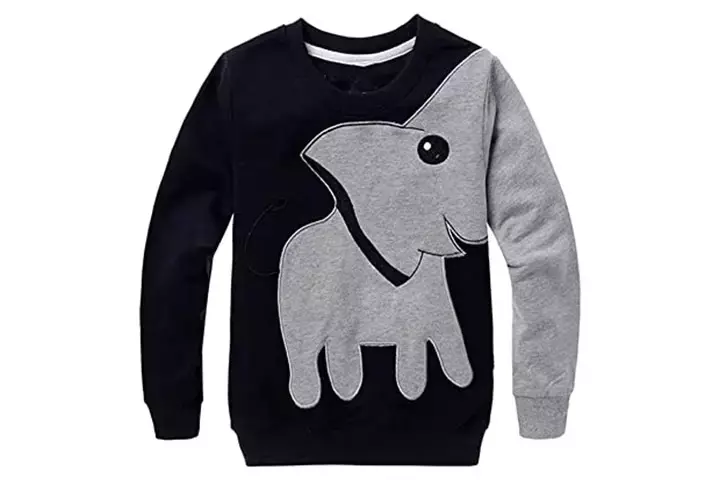 CM-Kid Boys Sweatshirts Elephant Pullover