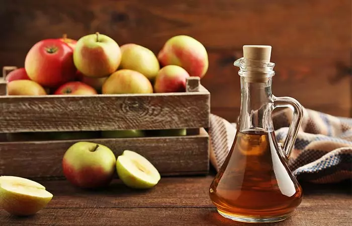 Cure fever with apple cider vinegar