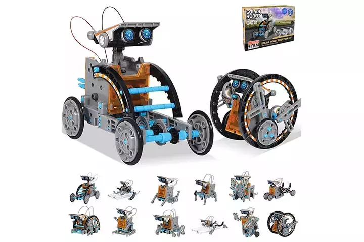 Homofy Stem Toys Solar Robot Kit