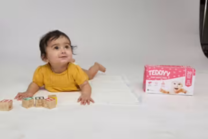 Keep A Fussy Baby Occupied By Dangling A Toy From Your Mouth