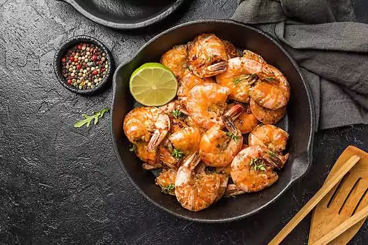 Lemon Garlic Shrimp