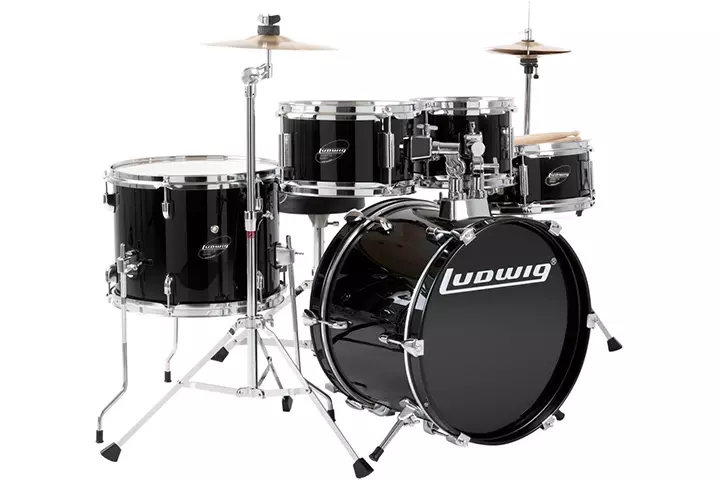 Ludwig Junior Outfit Drum Set Black