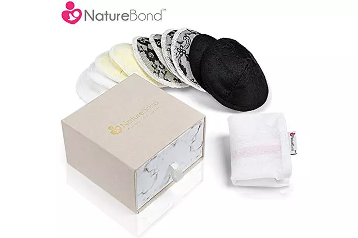 NatureBond Bamboo Cotton Nursing Pads