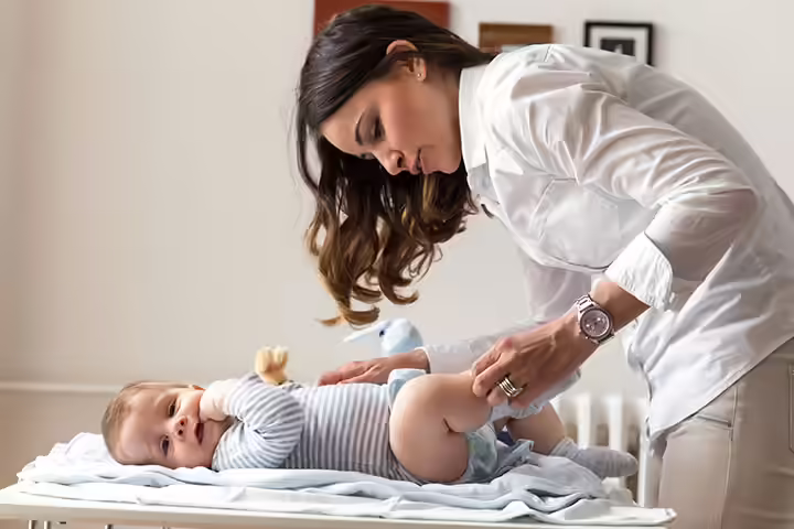 Prepare A Diaper Changing Station At Home