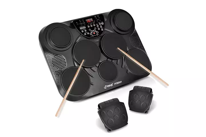 PylePro Tabletop Drum Set