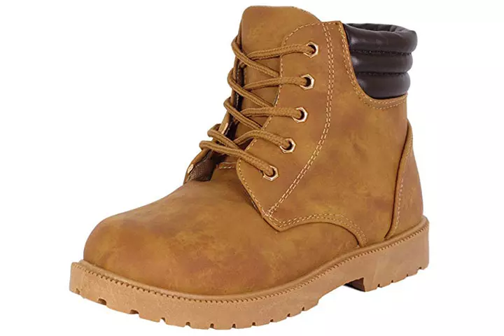 Rugged Bear Boys Lace Up Work Boot