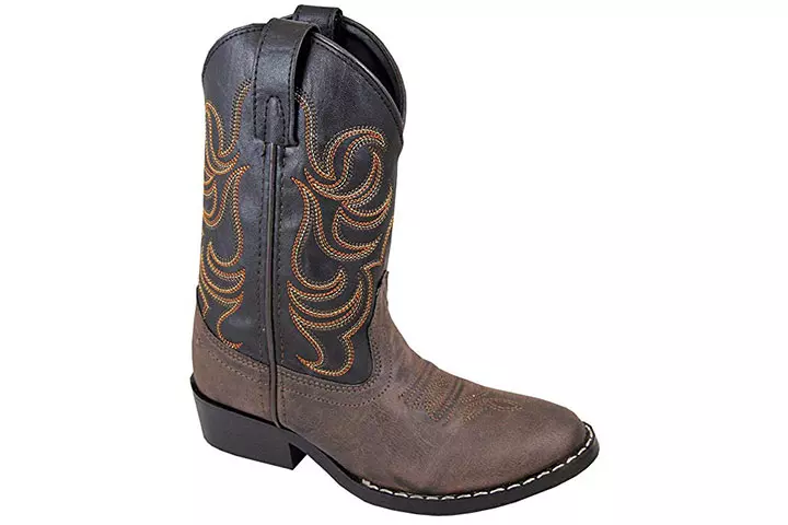 Smoky Mountain Boys' Snake Print Cowboy Boot