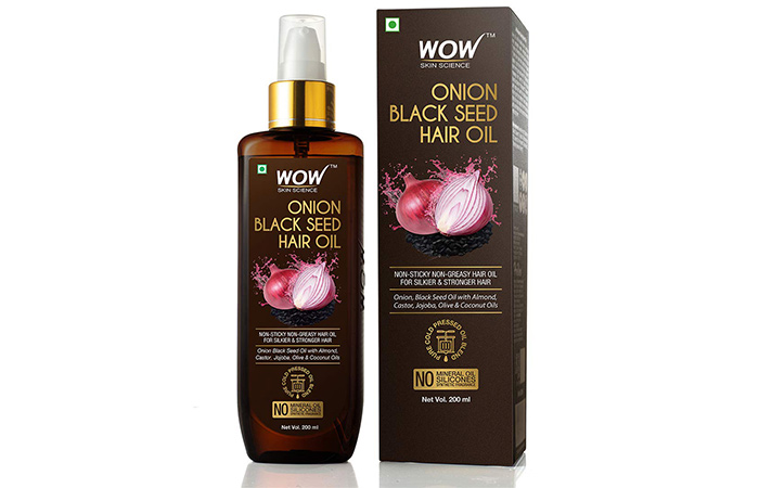 Wao Skin Science Onion Black Seed Hair Oil
