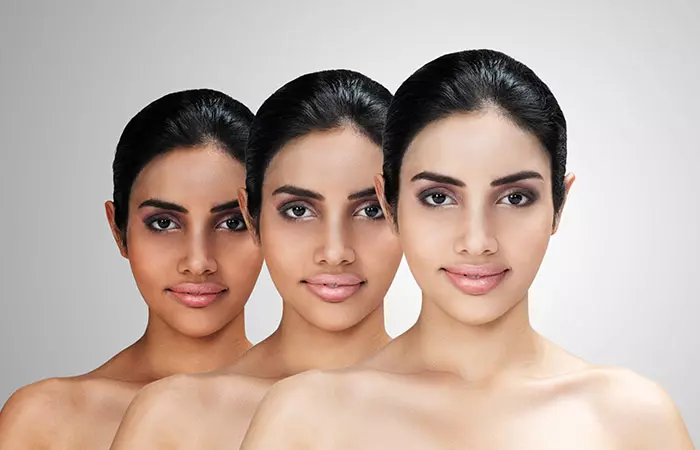 Whitening of skin color