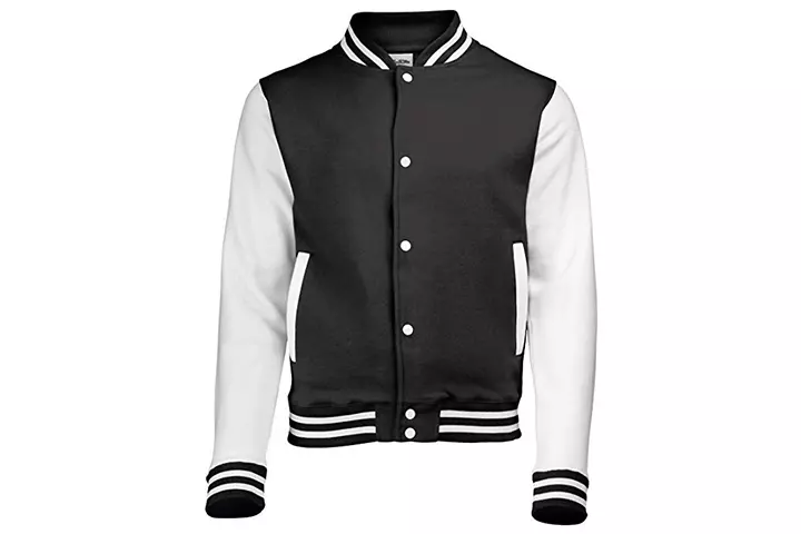 AWDis Hoods Boys' Varsity Letterman Jacket