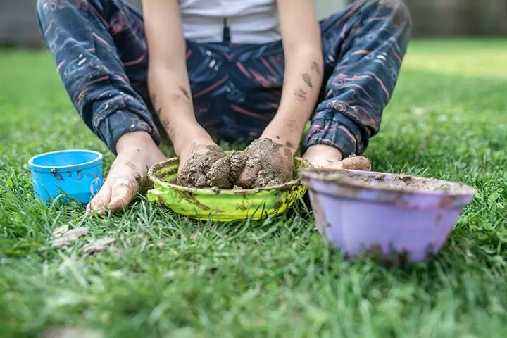 Allowing Them To Play In Mud