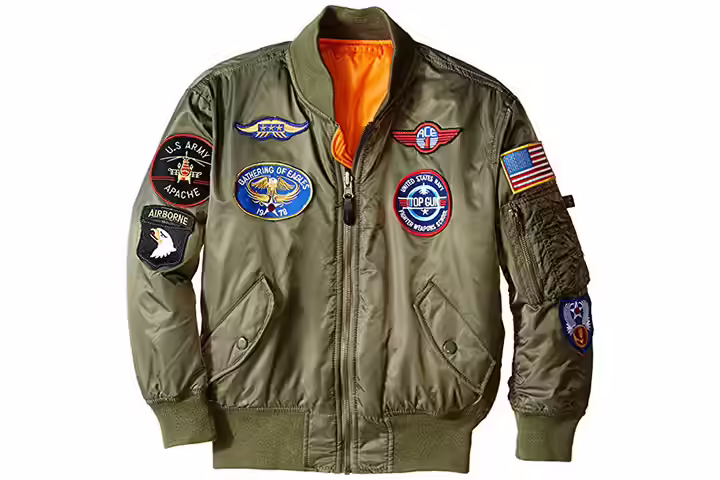 Alpha Industries Boys MA-1 Bomber Jacket