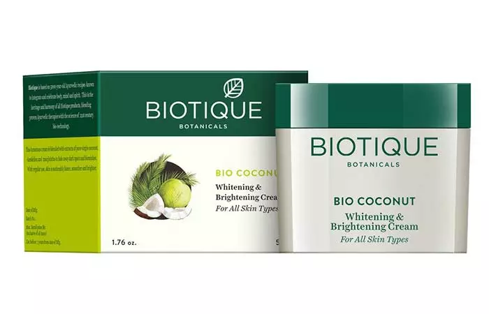  Biotic Bio Coconut Whitening and Brightening Cream