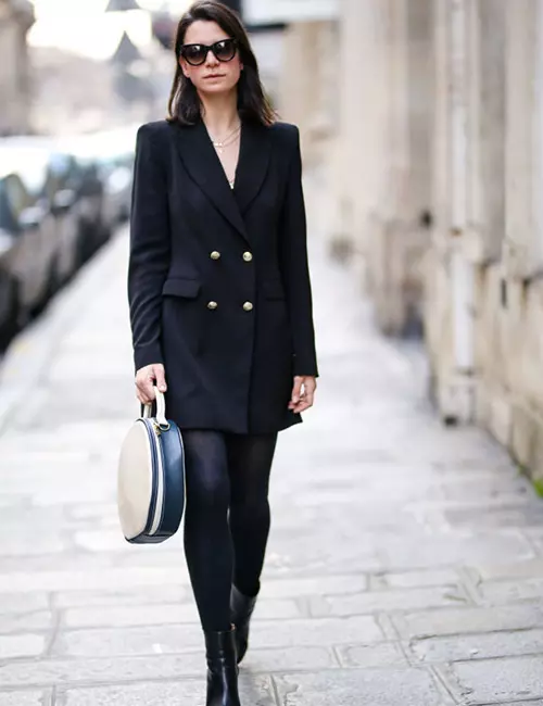 Black Blazer Dress