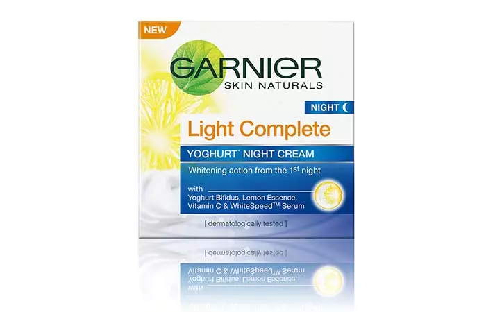  Garnier Light Complete Yogurt Cream