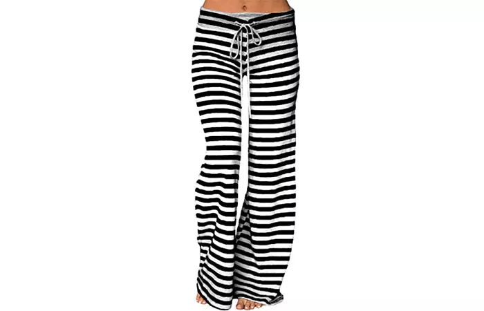 LOSRLY Women Plus Size Striped