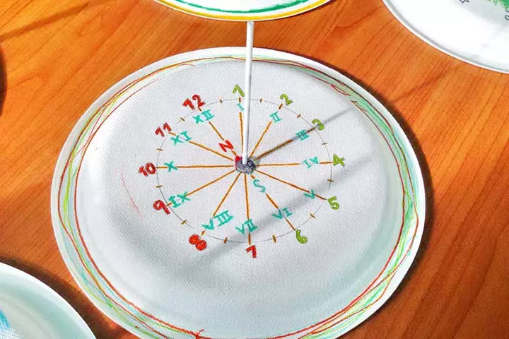 Paper Plate Clocks